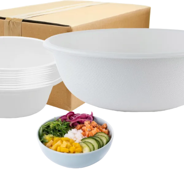 Compostable Soup and Salad Bowls - 12oz & 17oz - 1000pcs