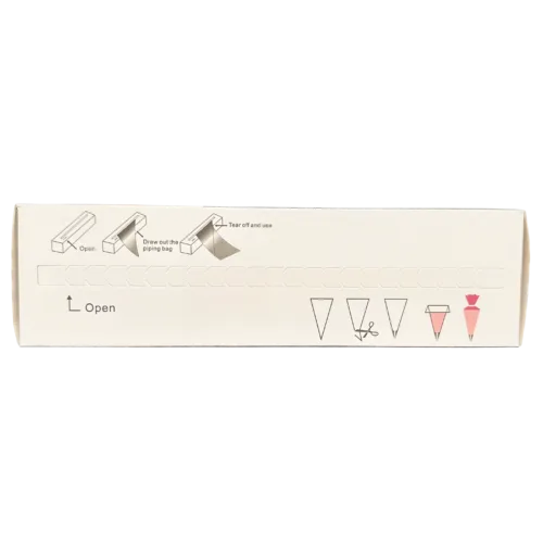 Alternative view of CLENE PACK Piping Bags – Disposable, Heavy-Duty, Non-Slip Grip, Food-Grade Pastry Bags for Baking & Decorating, Bulk Pack