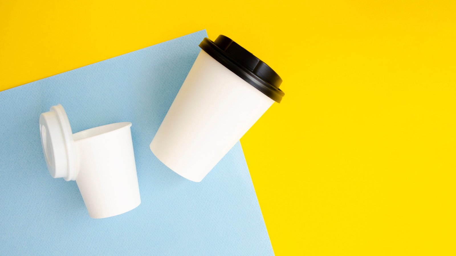 CLENE PACK Paper Coffee Cups – 8oz White, Sturdy, Leak-Resistant Hot Beverage Cups, 1000 Pack - Image 3