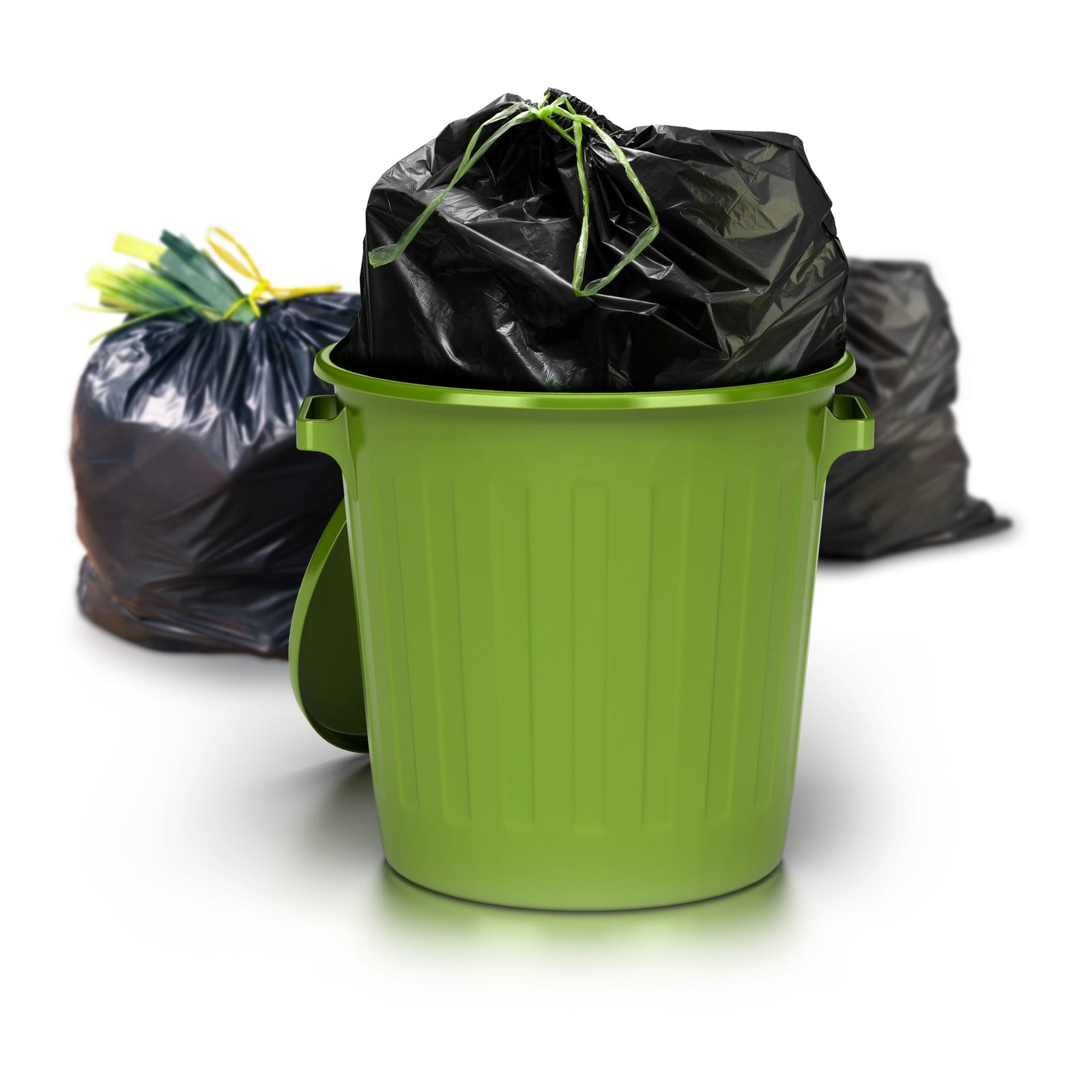 CLENE PACK 80% Recycled Plastic Trash Bags – 26 & 40 Gallon, Heavy-Duty, Leak-Resistant, Eco-Friendly, Bulk Pack - Image 4