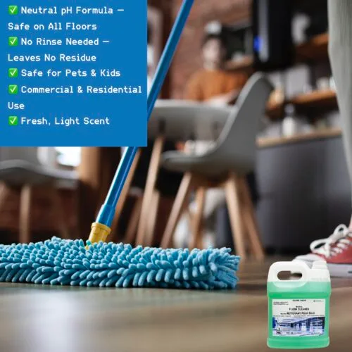 Alternative view of CLENE PACK Neutral Floor Cleaner Refill – Ultra Concentrated, No-Rinse Commercial-Grade, Fresh Scent for All Hard Floors