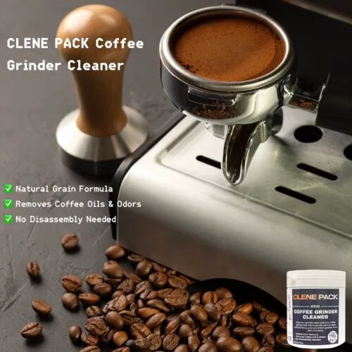 Alternative view of CLENE PACK Coffee Grinder Cleaner – 500g, Natural Grain Formula, Removes Coffee Oils & Odors